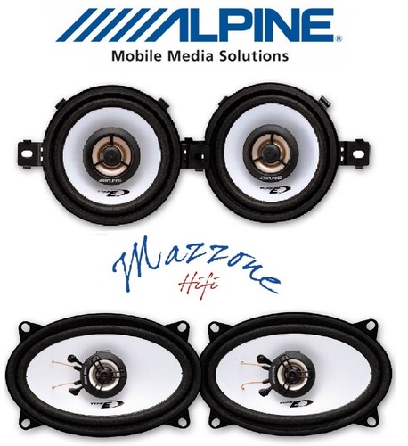 Alpine front rear altoparlanti - alpine,