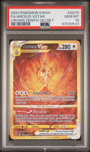 Arceus vstar gg70 full art - arceus,