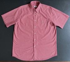 Camicia uomo Lacoste rossa