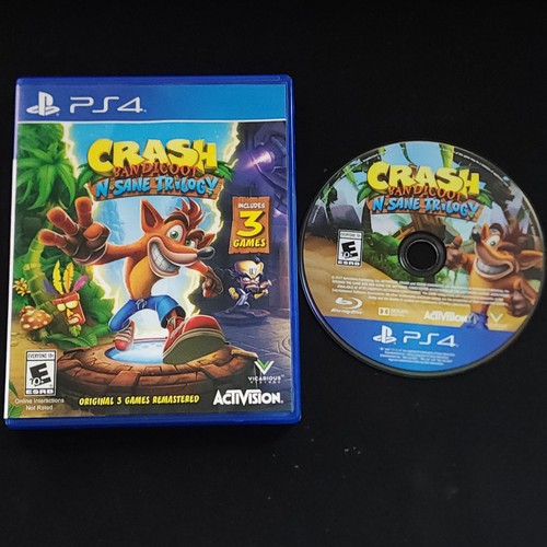 Crash bandicoot ps4 sane - crash, n
