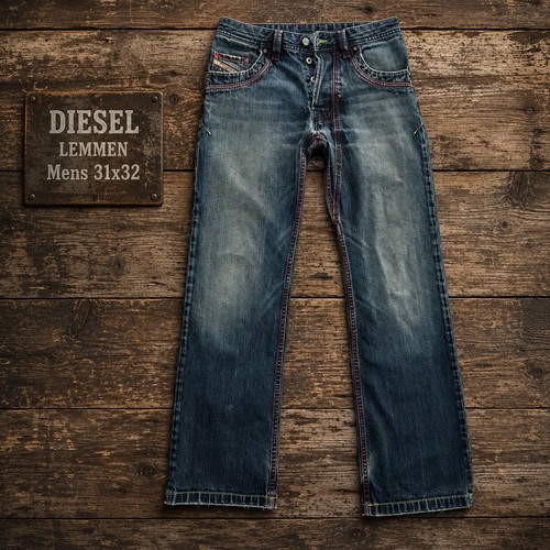 Jeans diesel lemmen uomo 31x32 - jeans,