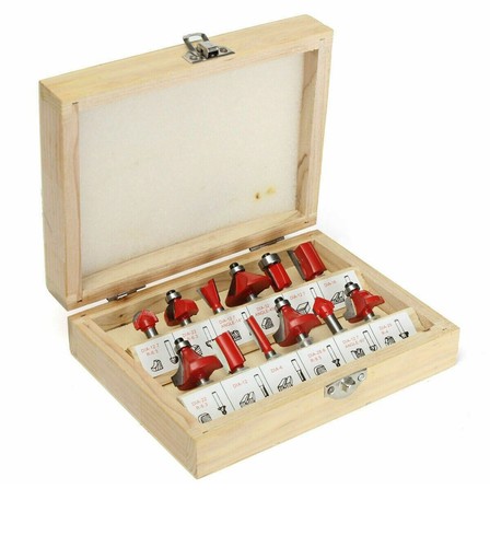 Set frese legno - 12,