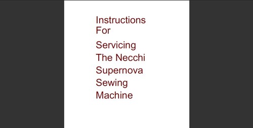Manuale servizio macchina - di,