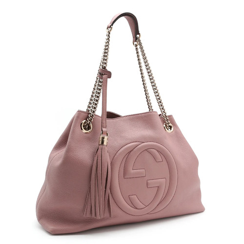 Borsa mano gucci soho pelle - borsa,