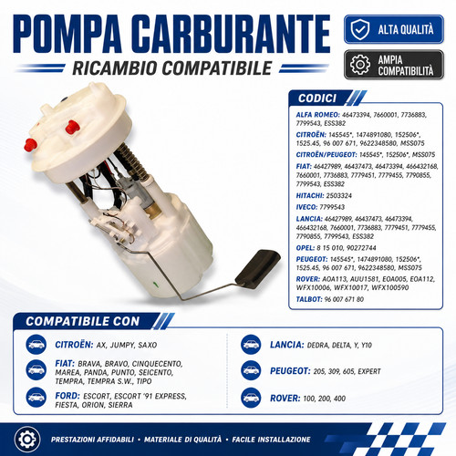 Pompa carburante benzina fiat - carburante,