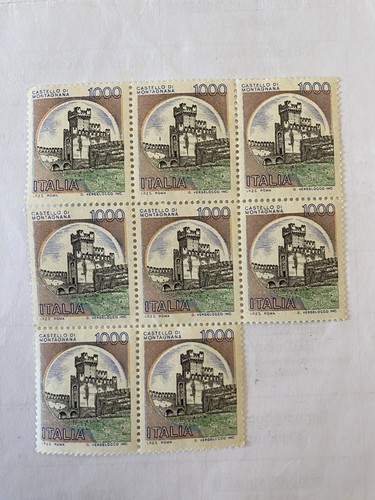 Francobollo castello - francobollo, di