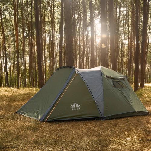 Tenda campeggio impermeabile - campeggio, 3