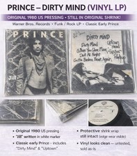 Prince Dirty Mind Vinyl LP