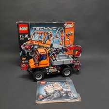 Lego Technic 8110 camion con gru a benna Mercedes Unimog U400