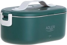 Lunch Box Contenitore Scalda Pranzo Elettrico 0,8L Estraibile Adler 4505 Blu