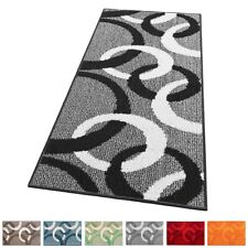 Tappeto Cucina Tridimensionale Cerchi 3D Morbido Assorbente Moderno Antiscivolo