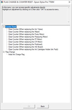 Epson Plotter Service Program Stylus Pro, SureColor SC, T, F, P + Manuale di servizio