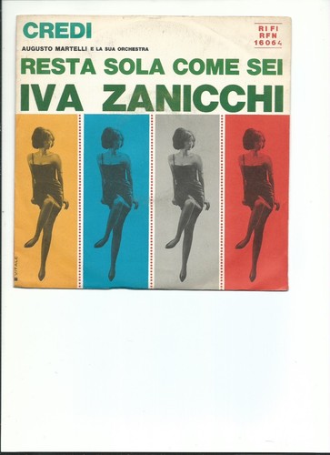 Iva zanicchi credi - iva, resta