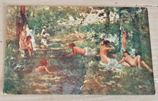 Postcard Bazzaro bathers
