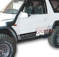 Adesivi fuoristrada 4x4 - Kit fasce adesive per fiancate - Suzuki Vitara