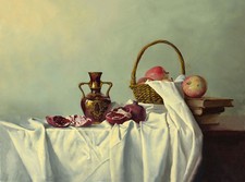 Splendido quadro olio natura