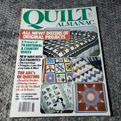 Quilt almanac magazine 1986 - quilt,