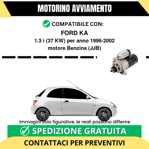 Motorino avviamento ford - motorino,