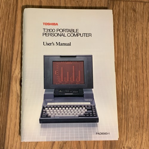Toshiba t3100 personal - toshiba,