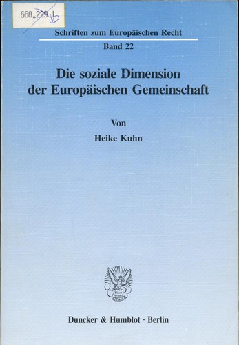 Die soziale dimension der - soziale,