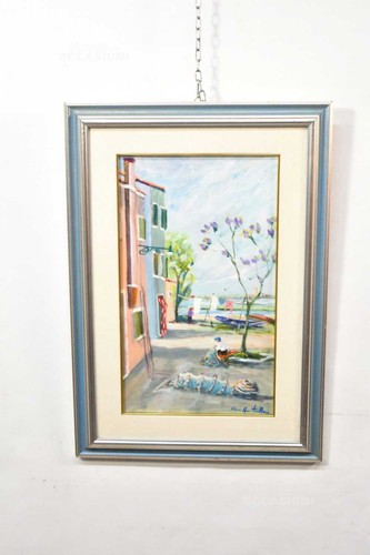 Quadro dipinto olio - dipinto, a