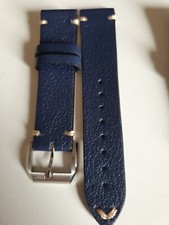 Cinturino pelle blue 20mm per Rolex - Iwc 