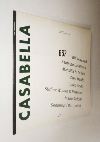 Casabella 637 - casabella, (rivista).