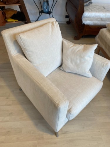 Poltrona bianca con