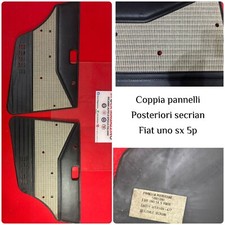 serie 4pz pannelli secrian originali fiat uno sx 5 porte ant+post