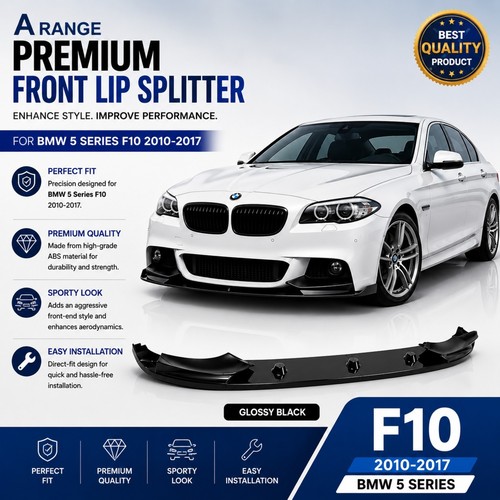 Per bmw f10 - 10-17, nero