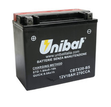 BATTERIA UNIBAT CBTX20-BS =