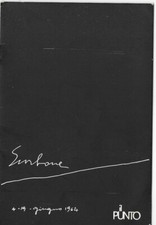 Mario SURBONE depliant mostra personale, Galleria Il Punto, Torino 1964