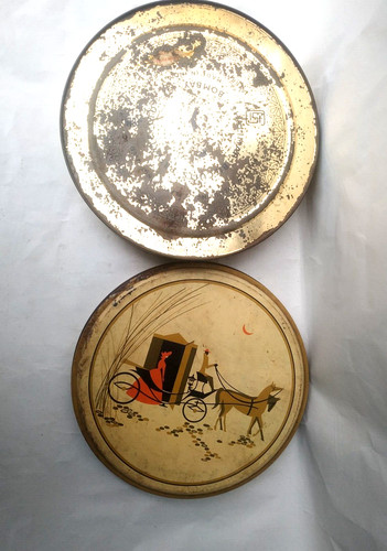 Vintage latta litografia - ad,