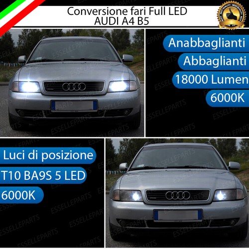 Conversione fari led audi - led, a4