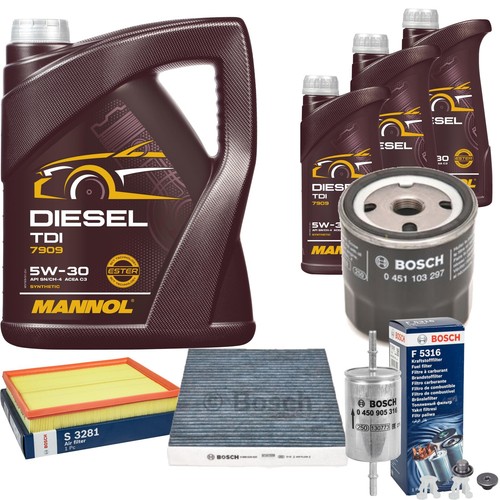 Bosch controllo set mannol - l,