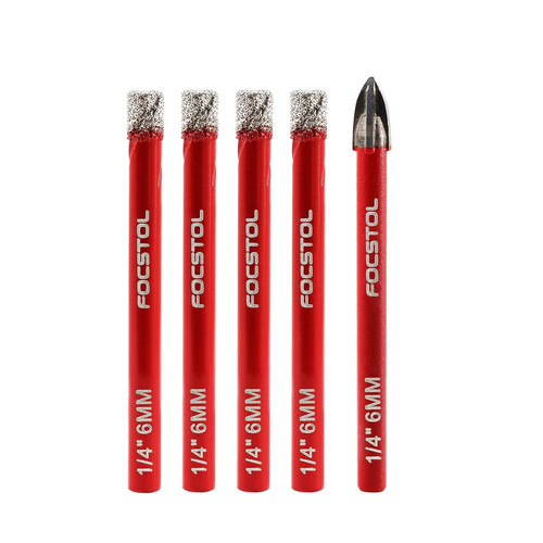 Set punte trapano diamantate - punte,