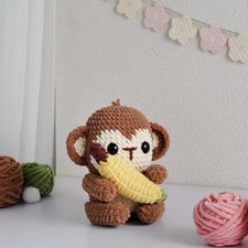 Modello uncinetto scimmia