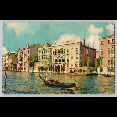 Cartolina venezia italia - cartolina,