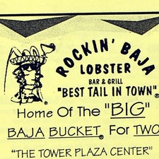 Griglia bar aragosta Rockin Baja anni 2000 Temecula Bonita San Marcos Diego Oceanside