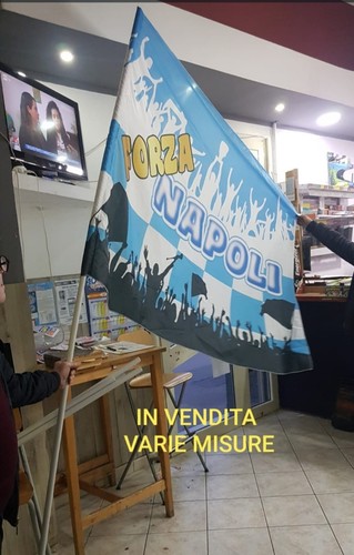 Bandiera ssc napoli 150x200 - bandiera,