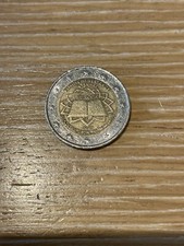 MONETA 2 EURO BUNDES REPUBLIK DEUTSCHLAND RARA WWU 1999-2009