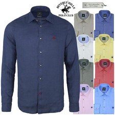 Camicia uomo manica lunga 100%