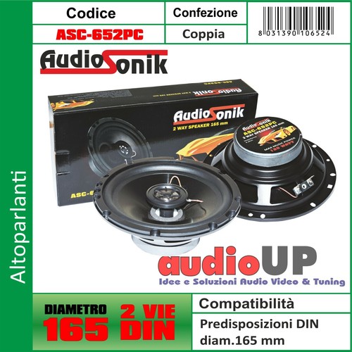 Altoparlanti auto 165 vie - altoparlanti,