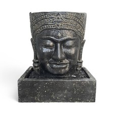 Fontana testa khmer cascata - testa,