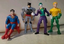 Lotto Action Figure Batman Joker Superman Acquaman Kinder Hasbro 