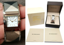 Orologio Burberry tartan BU4933 donna woman montre mode high fashion watch femme