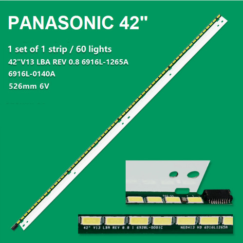 Barra strip led tv - 60,