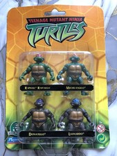 Set 4 teenage mutant ninja turtles Giochi Preziosi Mini Tartarughe Ninja
