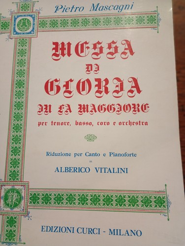 Pietro mascagni messa di - messa,