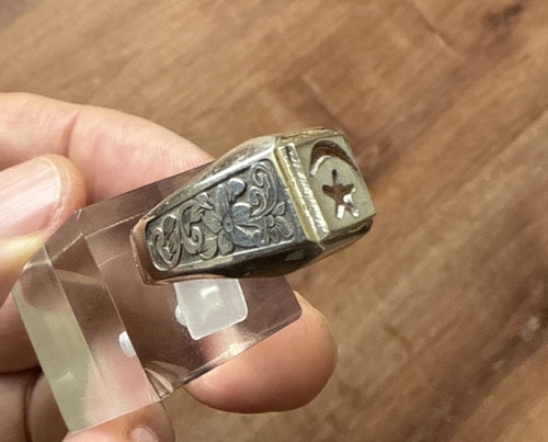 Anello uomo argento resina - anello,